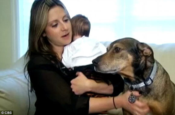 Harper y Duke el perro