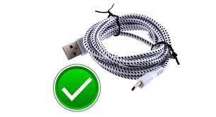 Manera correcta  de enrrollar un cable USB