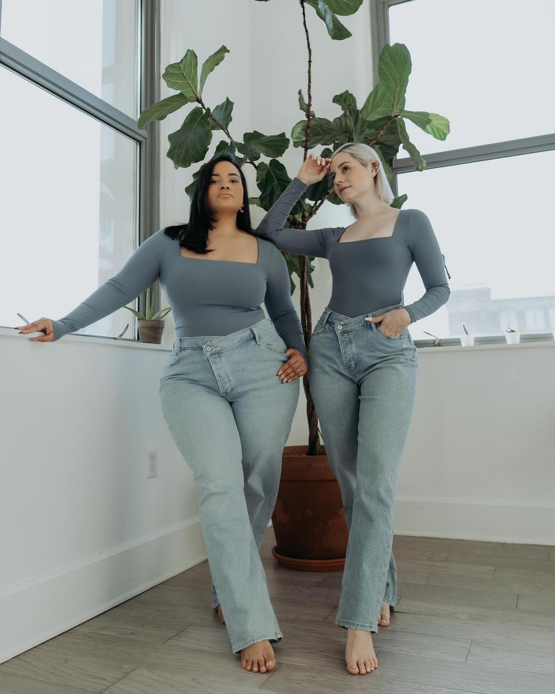 Body Positive Denise Mercedes y María Castellanos |:  Vestirse para impresionar.  dos amigas demuestran que el estilo brilla en todos los cuerpos |  Su belleza: