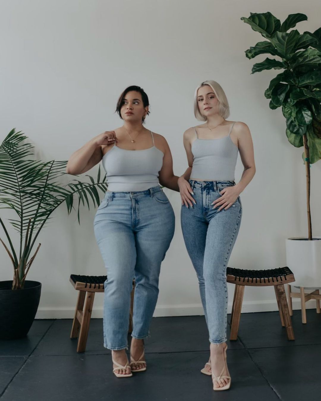 Body Positive Denise Mercedes y María Castellanos |:  Vestirse para impresionar.  dos amigas demuestran que el estilo brilla en todos los cuerpos |  Su belleza: